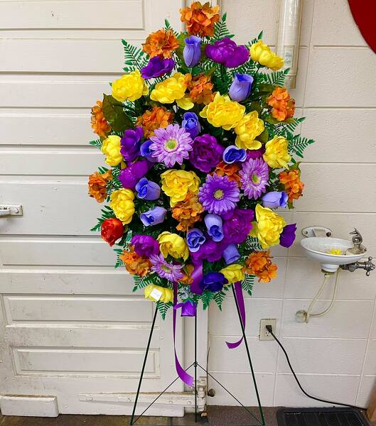 Artificial Flowers Mixed Spray from Rogers Florist, your flower shop in Meridian, MS