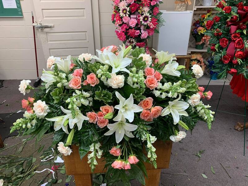 Peacefully in Heaven from Rogers Florist, your flower shop in Meridian, MS