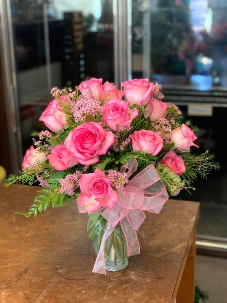 Pink Sweetness from Rogers Florist, your flower shop in Meridian, MS